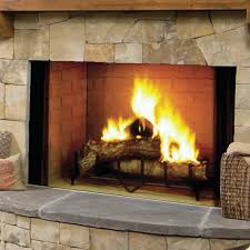 Decorative Wood Fireplace Lake Tahoe