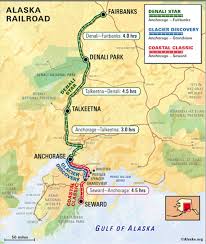 Alaska Railroad Map All Routes