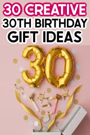 30 creative 30th birthday ideas for