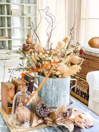simple ideas for decorating fall living