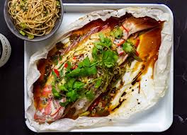 baked whole fish asian style