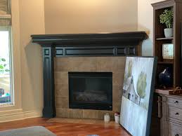 I Painted My Fireplace Surround Black