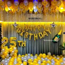 balloon decorations at home at rs 3500