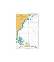 British Admiralty Nautical Chart 4403 Southeast Coast Of North America Including The Bahamas And Greater Antilles