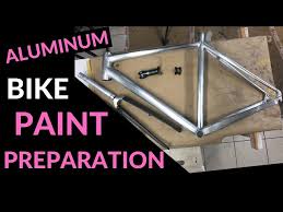 stripping aluminium bike frame