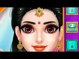 indian wedding makeup dressup game