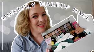 beauty made sense monthly makeup haul