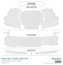 walter kerr theatre new york seating