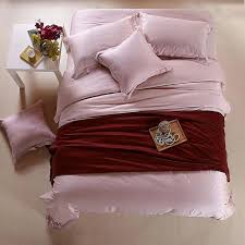 luxury pink grey bedding sets queen