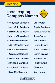 landscaping names 935 best and catchy