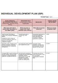 46 sle individual development plans