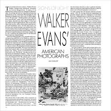 walker evans american photographs