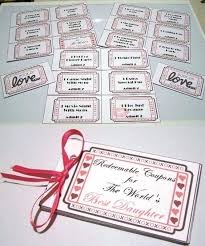 Printable Love Are A Few More Coupon Books In The Valentines