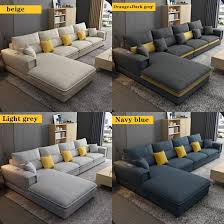 Buy l shaped sofas online at india's largest sofa store furny.in. China Nordic Style Modern Fabric Sofa L Shaped Sofa 0011 China Genuine Leather Sofa Wood Sofa