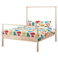 Ikea furniture and home accessories are practical, well designed and affordable. Gjora Leglo Ikea Wood Bed Frame Bed Frame Light Wood Bed