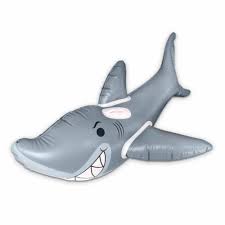 Playtek PT8033 Shark Inflatable Pool Float w/ Handle, 1 - Harris ...