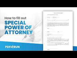special power of attorney