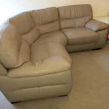 mink leather corner sofa dfs good