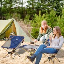 Portable Camping Chair Set With