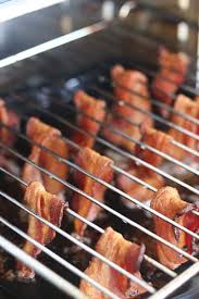 cooking bacon in an air fryer whole