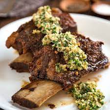 baked short ribs with gremolata kevin