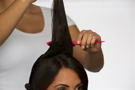 If you want a sleek shiny finish, comb your hair straight back. How To Backcomb Your Hair Superdrug