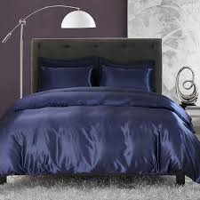 bedding sets 45 silk set solid color