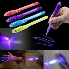 2 In 1 Luminous Light Pen Glow In The Dark Pen Uv Check Money Kids Lighting Pen Drawing Educational Magic Pen Kid Light Up Toys Aliexpress