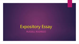 Expository Essay Introduction   Thesis Statement SlideShare