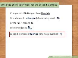 The Best Way To Write A Chemical Equation Wikihow