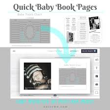 Year 1980 Baby Book Journal Filler Baby Book Help