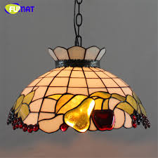 Fumat Pendant Lamps Stained Glass Hang Light Fixtures Apple Pear Fruit Lights Living Room Kitchen Light Glass Art Pendant Light Pendant Lights Lamp Barglass Shade Aliexpress