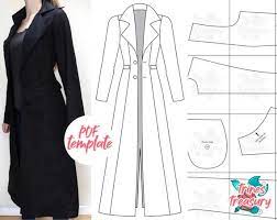 Basic Trench Coat Sewing Pattern Guide