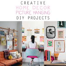 home decor picture hanging diy projects