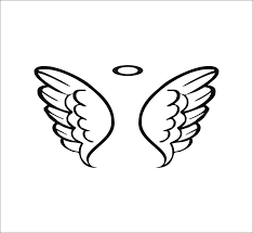 900x826 Baby Angel Wings Drawing Art Wings Drawing