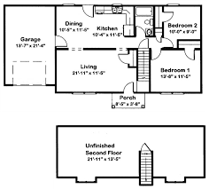 Patriot 1 Cape Cods Modular Home Floor