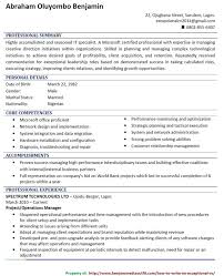 How to write a killer cv by the interview guys. Nigerian Cv Resume Sample Free User Guide