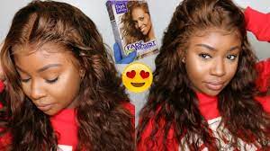 how to dye 360 lace wig at home from