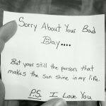 want to say sorry to your boyfriend