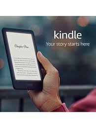 Amazon Kindle eReader, 6", Wi-Fi, with Built-in Front Light and Special  Offers