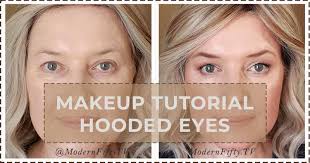 makeup to aging hooded eyelids