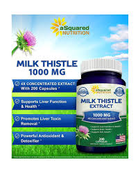 asquared nutrition milk 1000mg thistle