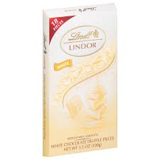 lindt lindor white chocolate truffle