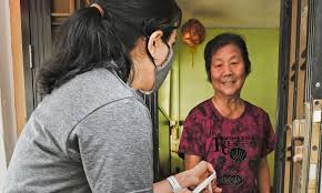Aramco Singapore delivering care to vulnerable elderly during the ...