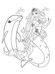 Barbie coloring pages barbie coloring page 42 print color craft. Barbie Mermaid Coloring Page Mermaid Coloring Pages Mermaid Coloring Book Dolphin Coloring Pages