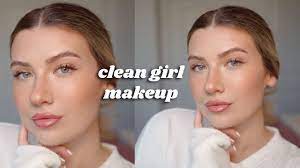clean makeup look you