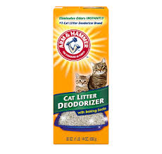 cat litter deodorizer powder arm