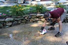 Rust Stain Off Concrete Or Bluestone