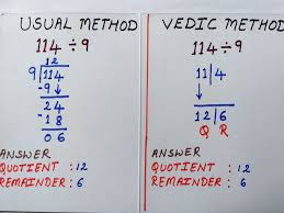 Perform addition and subtraction 10 times faster. Division Made Easier By Vedic Mathematics Sapna S Blog