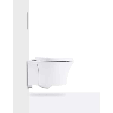 Kohler White Veil Wall Hung Elongated Toilet K 6299 0